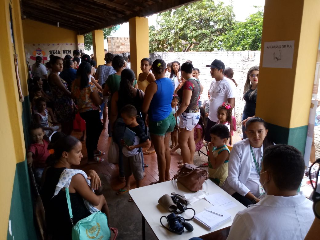 Prefeitura de Altos promove ações de saúde para a comunidade na Creche Os Baixinhos